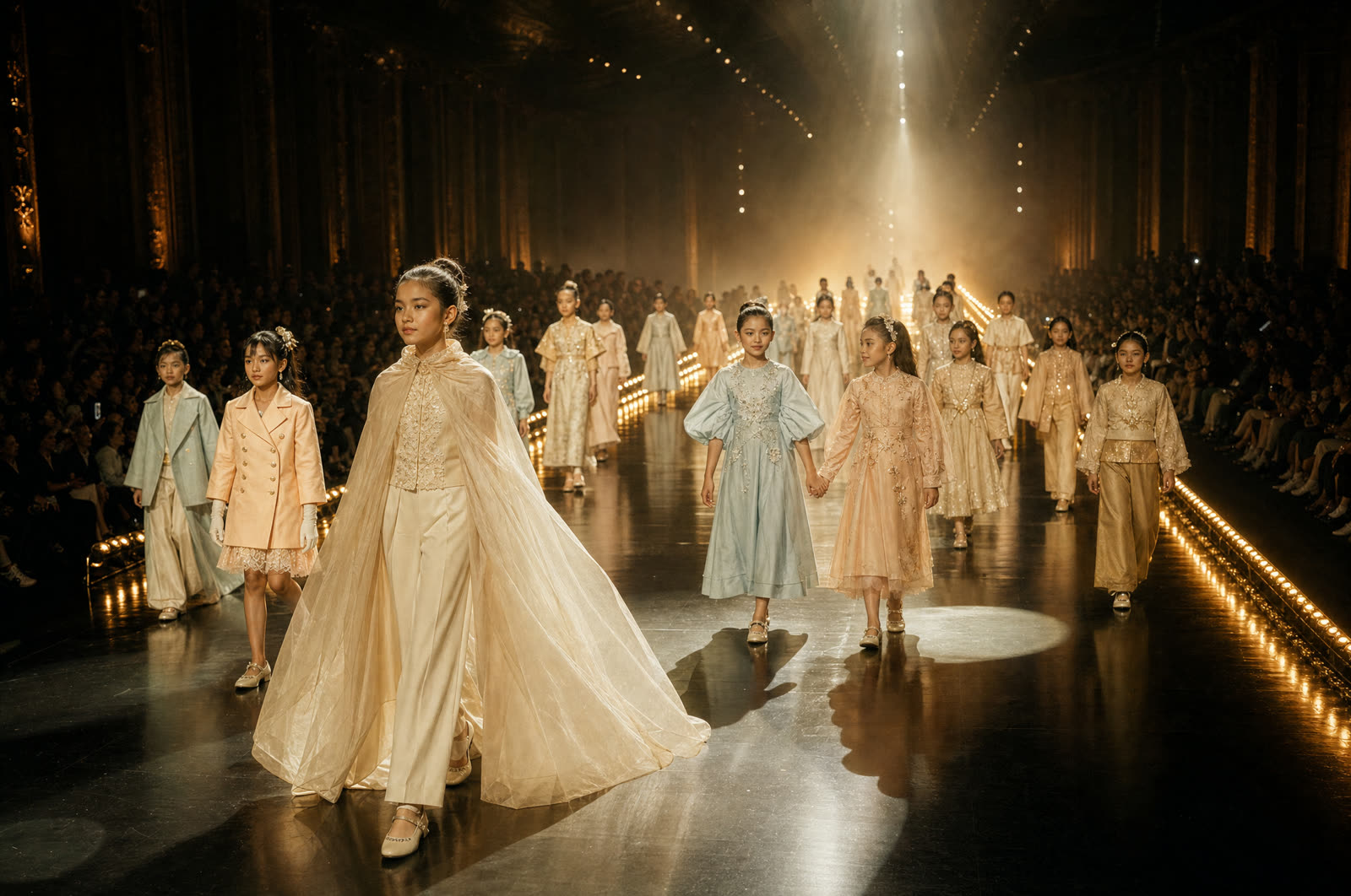 PIFW Kids — finale walk