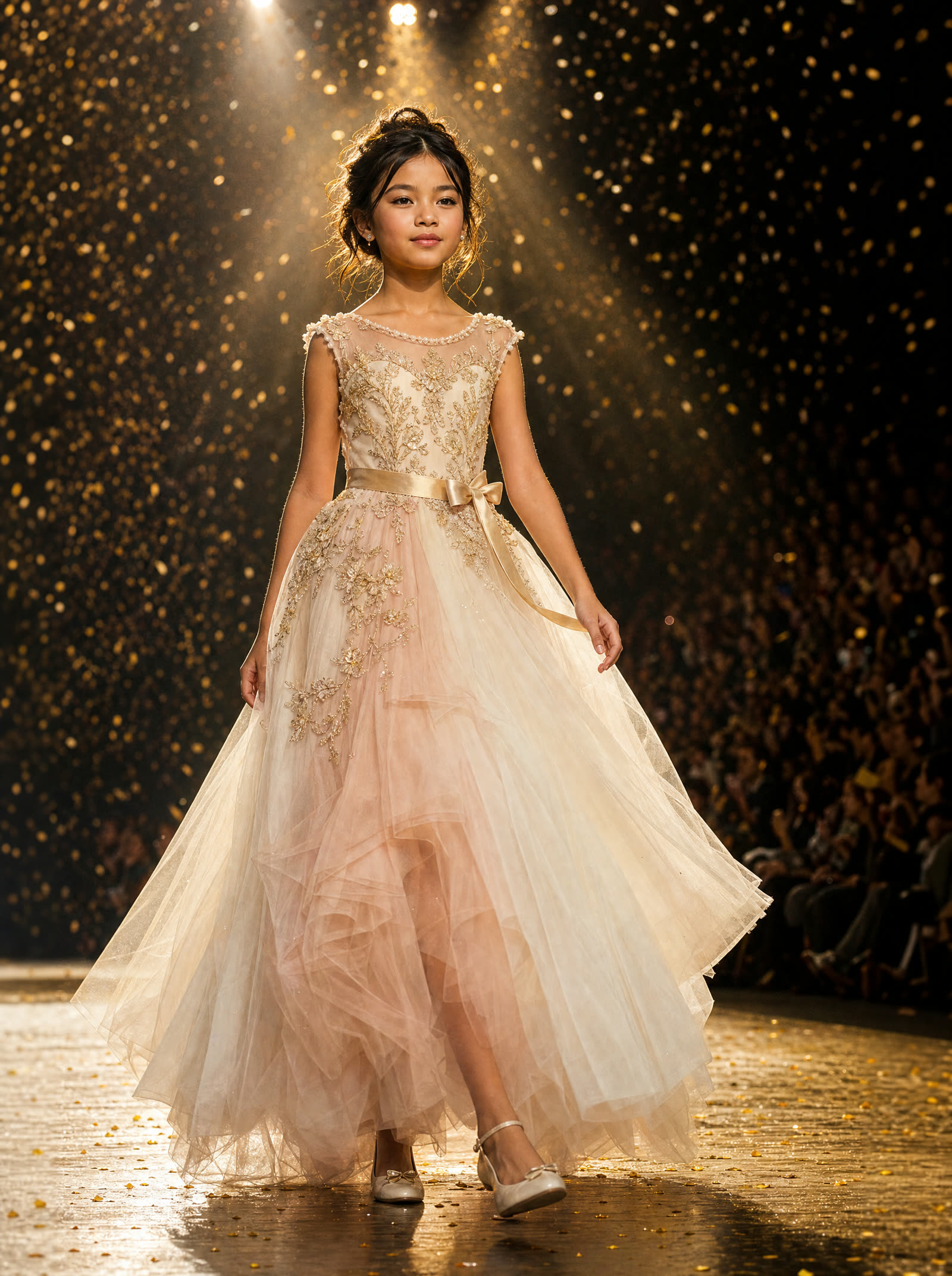 From shy to spotlight: Achi's first fashion week